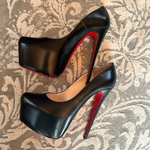 Christian Louboutin daffodil heel.